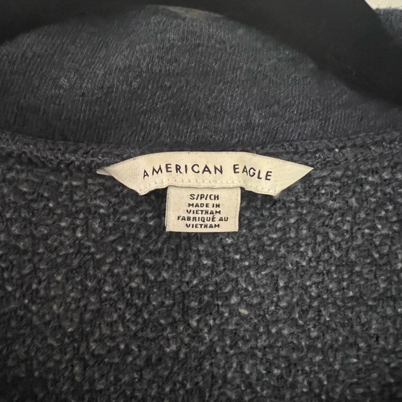 American Eagle Colorblock Quarter Zip Sweatshirt - Women’s Small - Picture 6 of 8